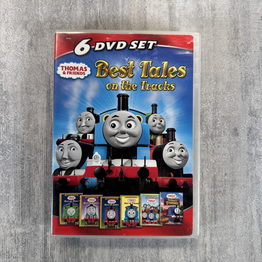 Thomas & Friends: Best Tales on the Tracks DVD 6 Disc Set Thomas the Train